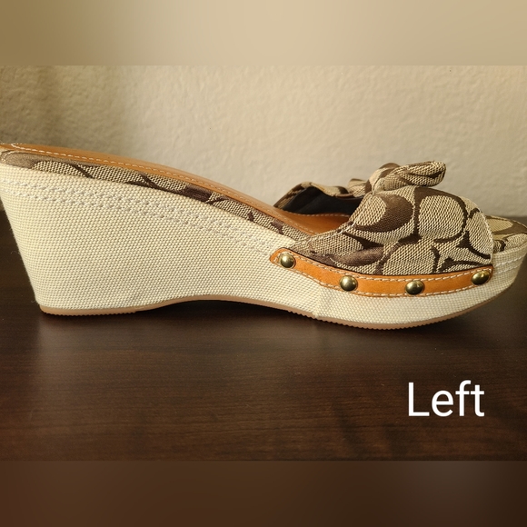 Coach Lorah Signature Sandals size 8 - Picture 5 of 11